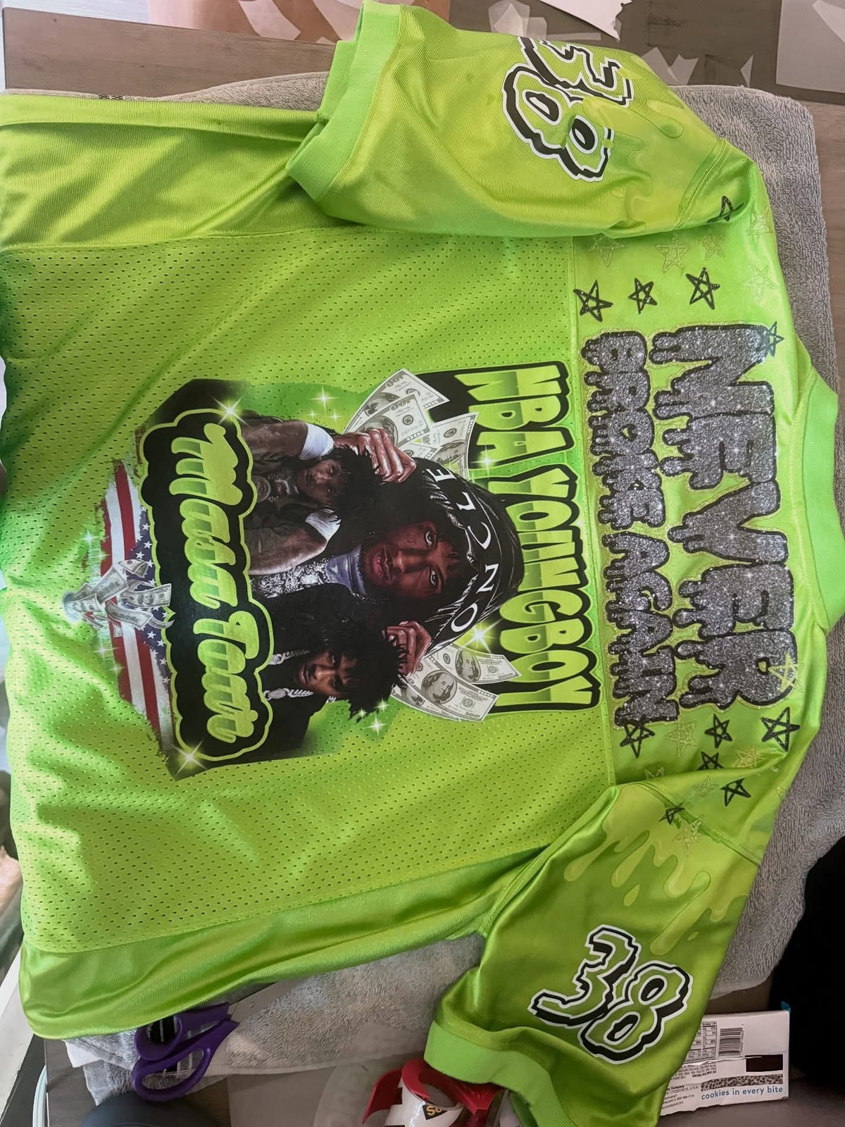 Custom Team jersey with Name Sleeve