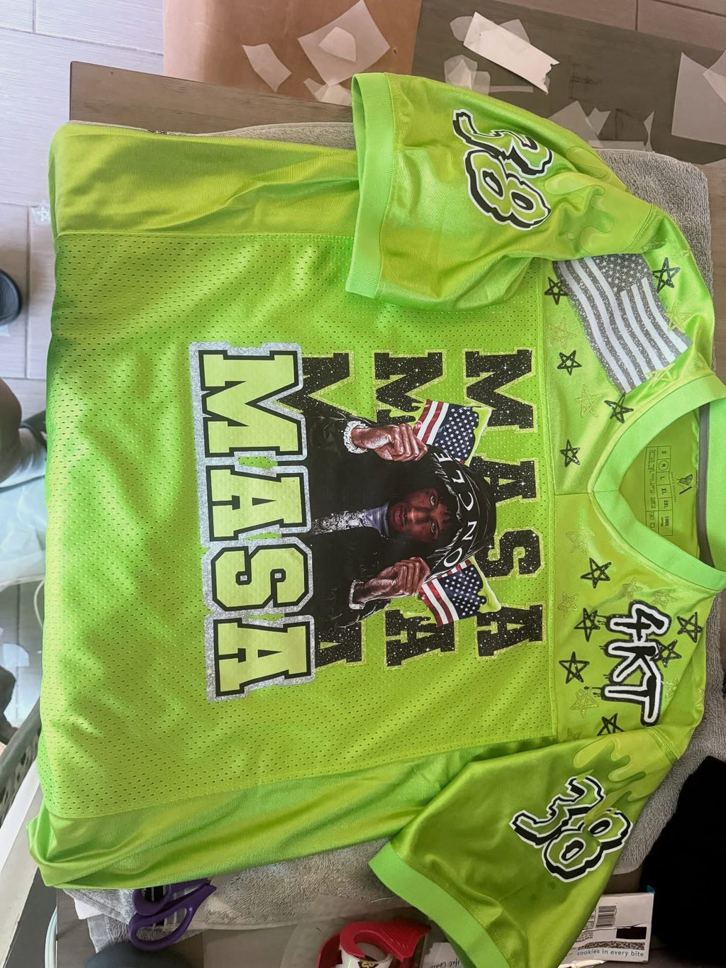 Custom Team jersey with Name Sleeve
