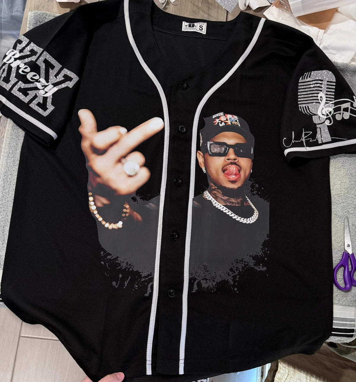 Custom Team jersey with Name Sleeve